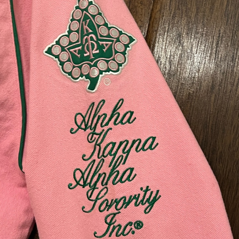 Pink Varsity Jacket - Picture 4 of 15